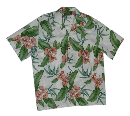 Hawaiian Colorful Ginger Men Shirt